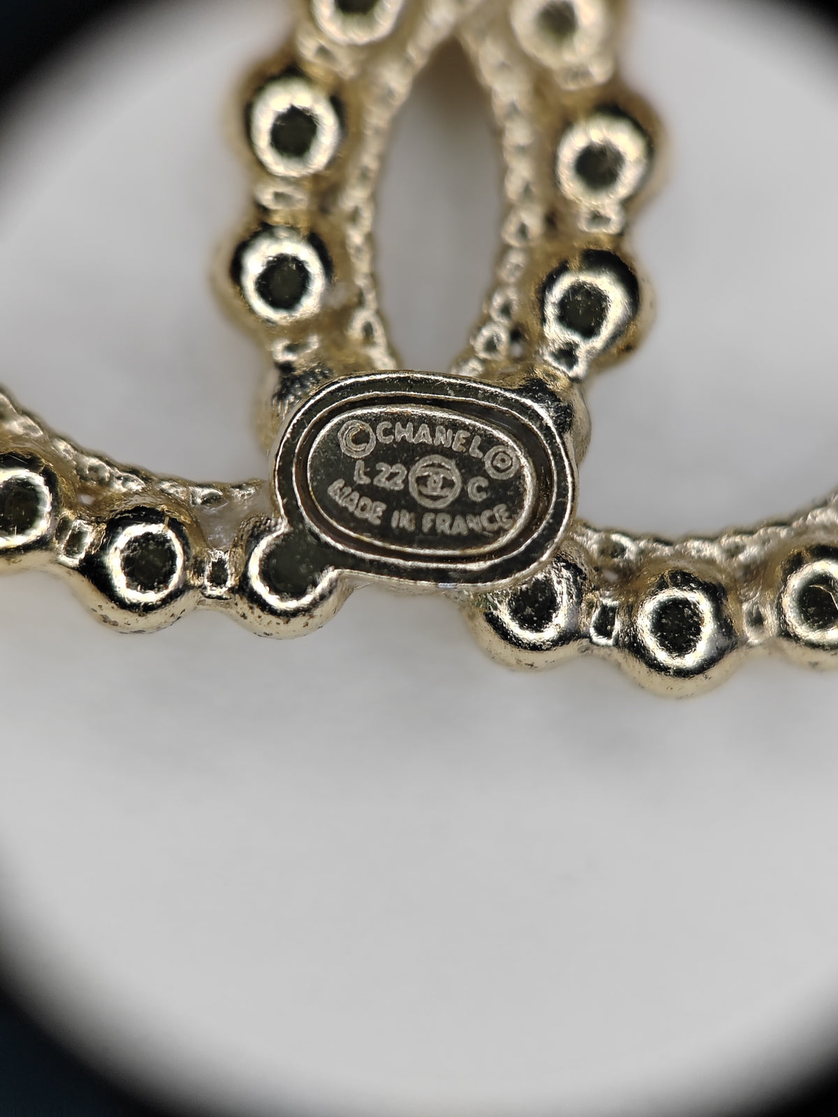 Chanel - Other - Base metal with a gold-tone finish. - Gold