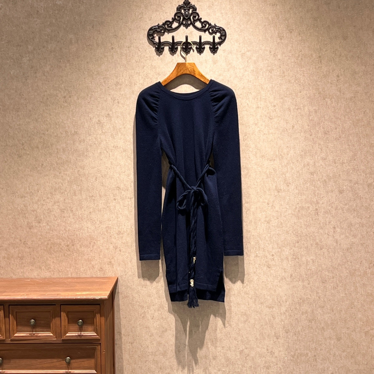 Chanel - Other - Cashmere - Navy - (34)
