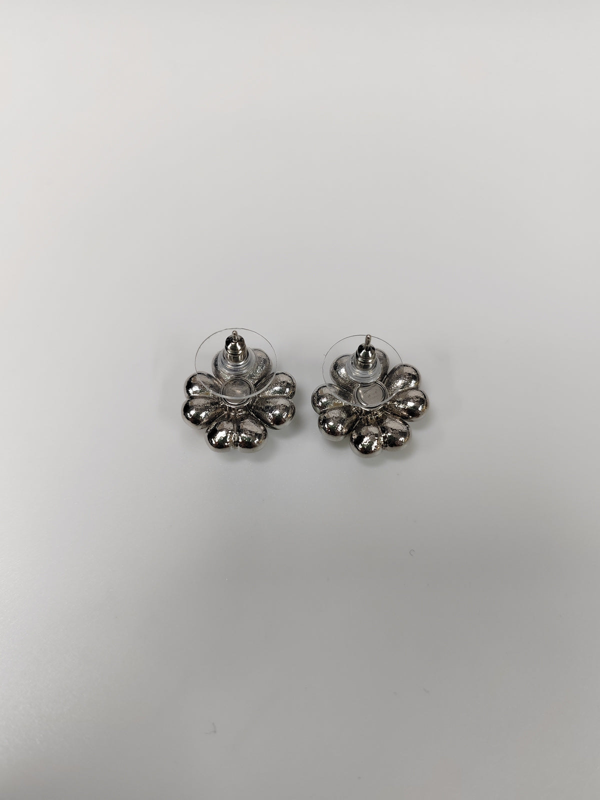 Chanel - Other - Clear rhinestone embellishments; mixed silver-tone and gold-tone finish. - Silver