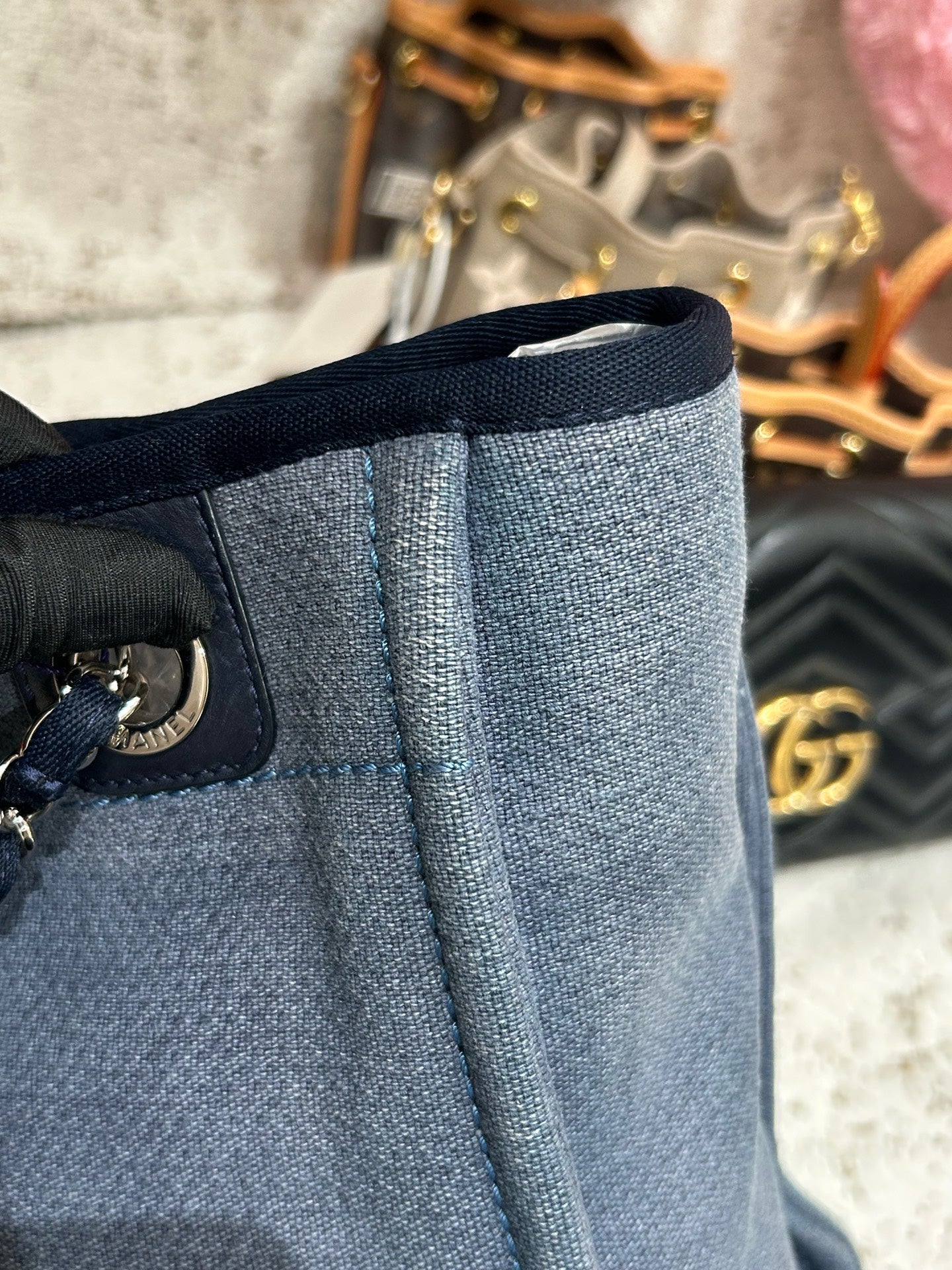 Chanel - Other - Cloth - Blue - (large)