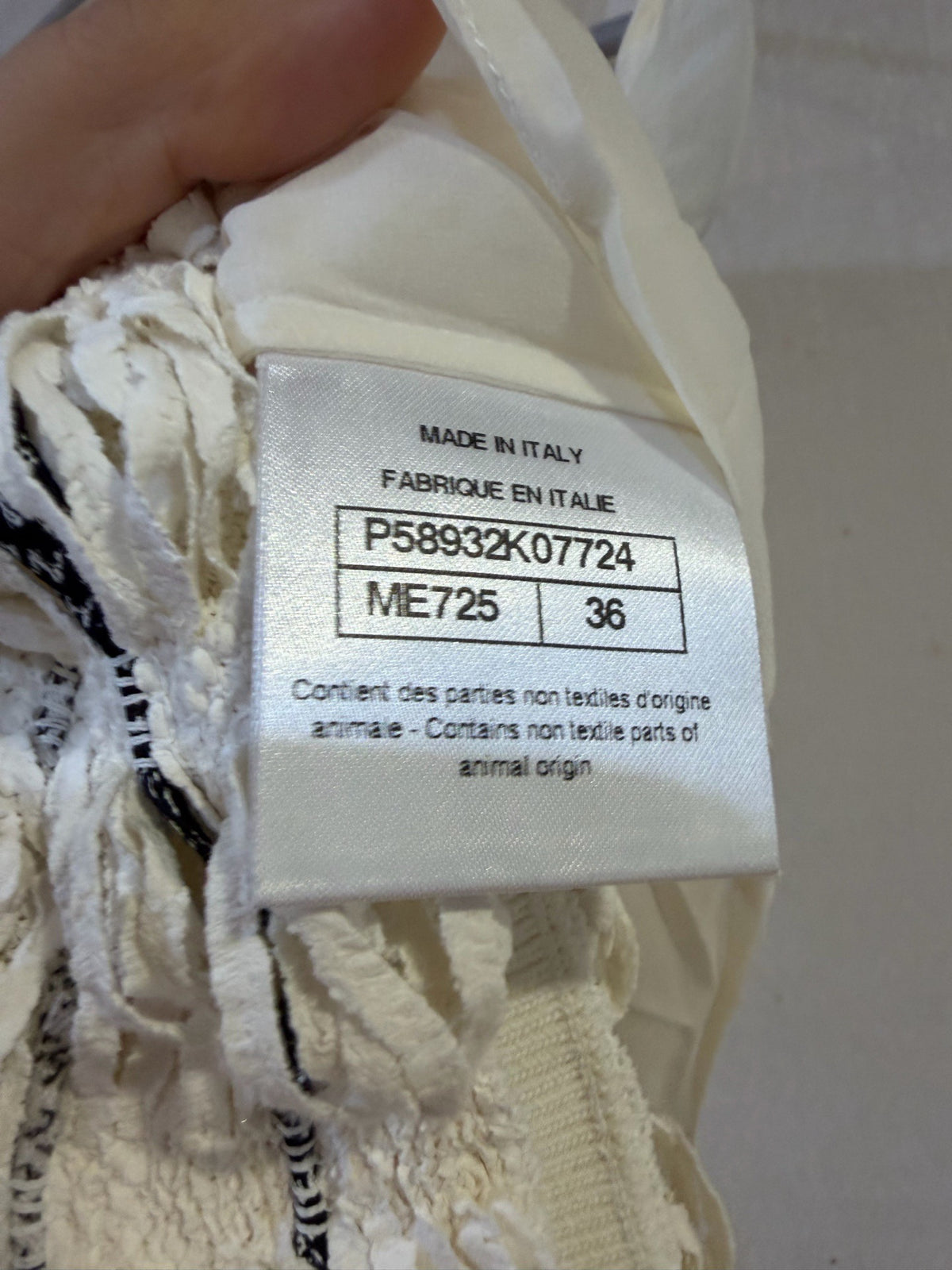 Chanel - Other - Cloth - White - (36)
