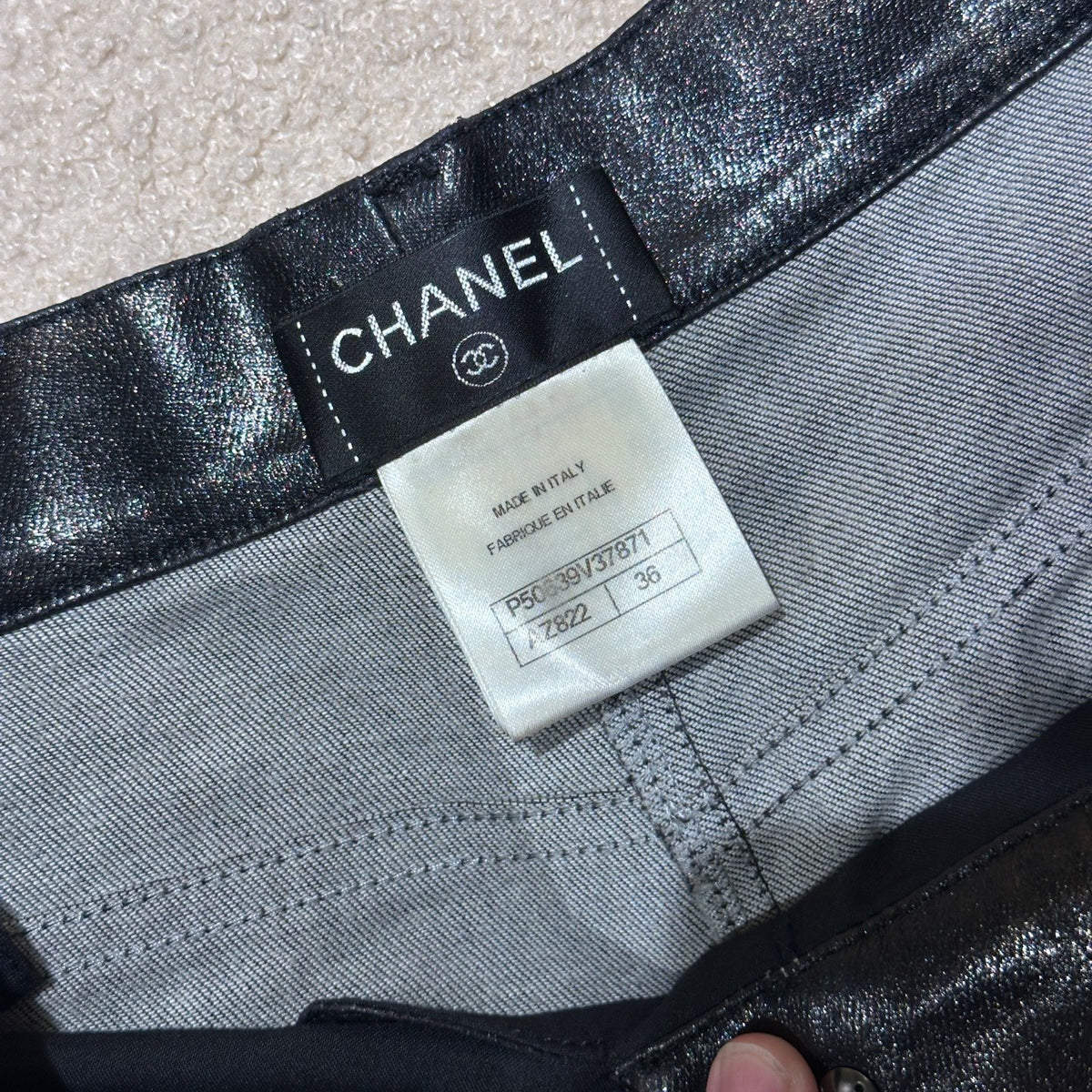Chanel - Other - Cotton - Black - (36)