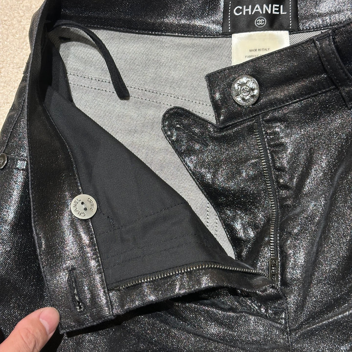 Chanel - Other - Cotton - Black - (36)