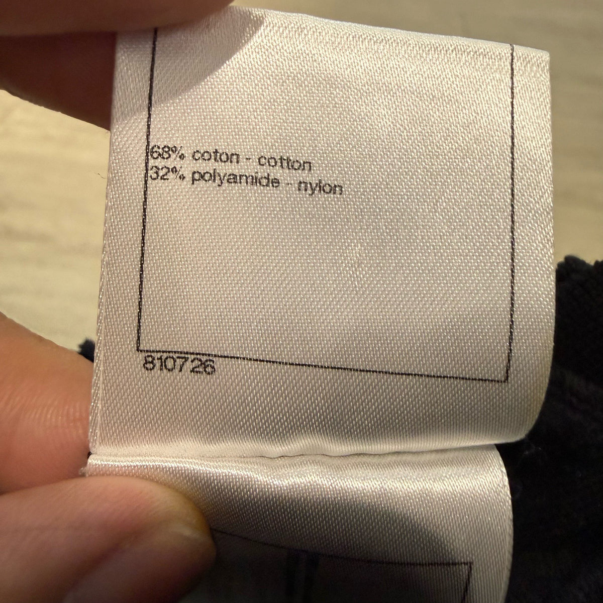 Chanel - Other - Cotton - Black - (36)