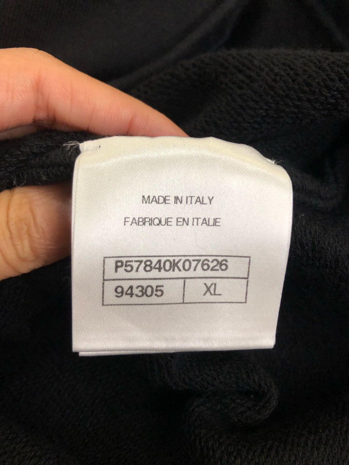 Chanel - Other - Cotton - Black - (XL)