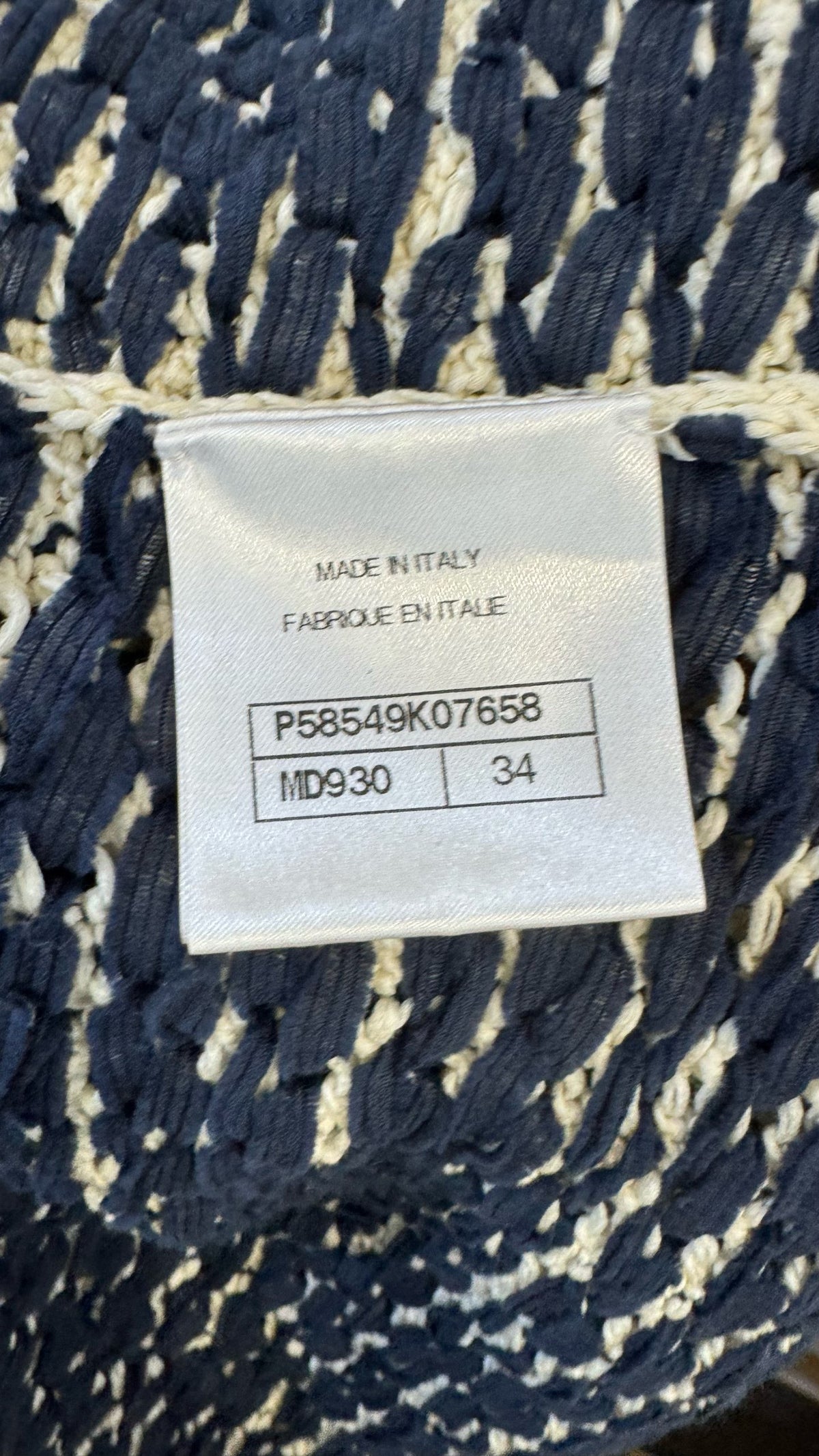 Chanel - Other - Cotton - Blue - (34)