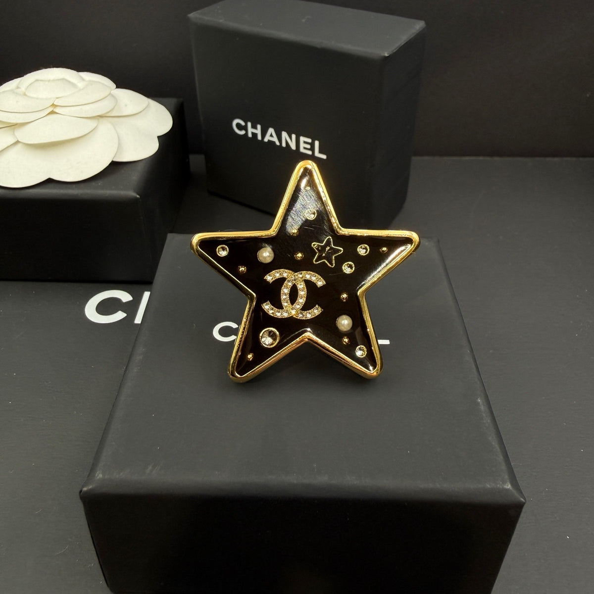 Chanel - Other - Crystal - Black