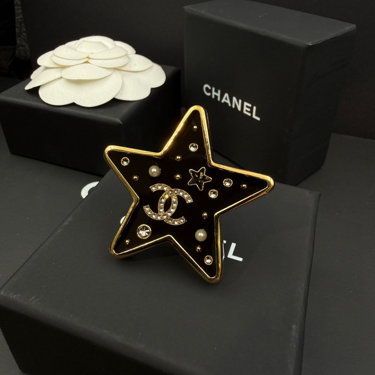 Chanel - Other - Crystal - Black
