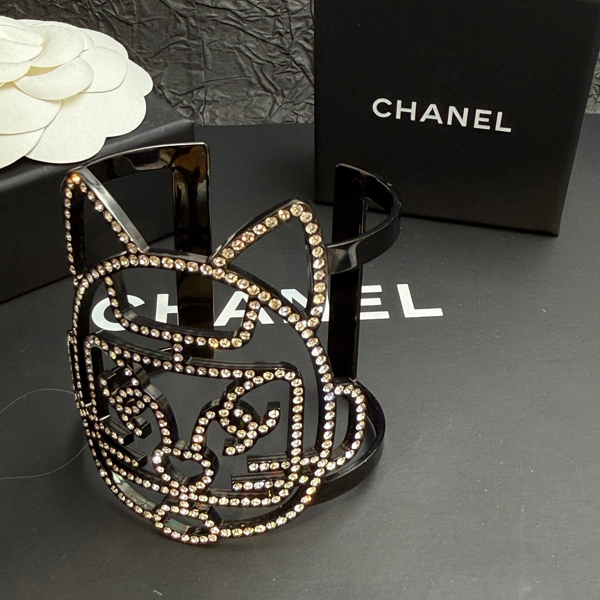 Chanel - Other - Crystal - Black