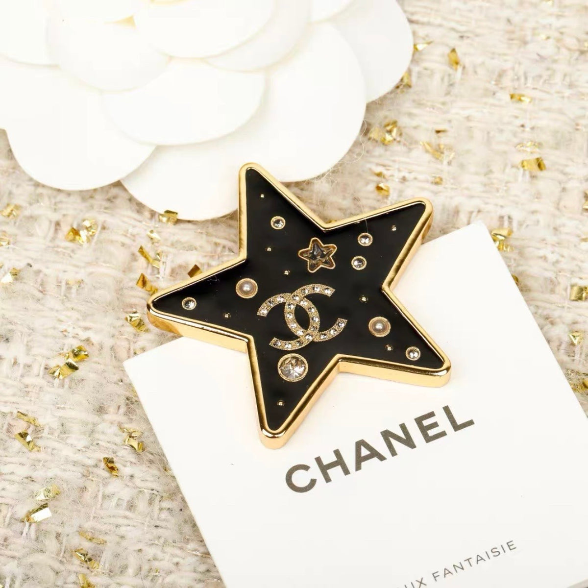 Chanel - Other - Crystal - Black