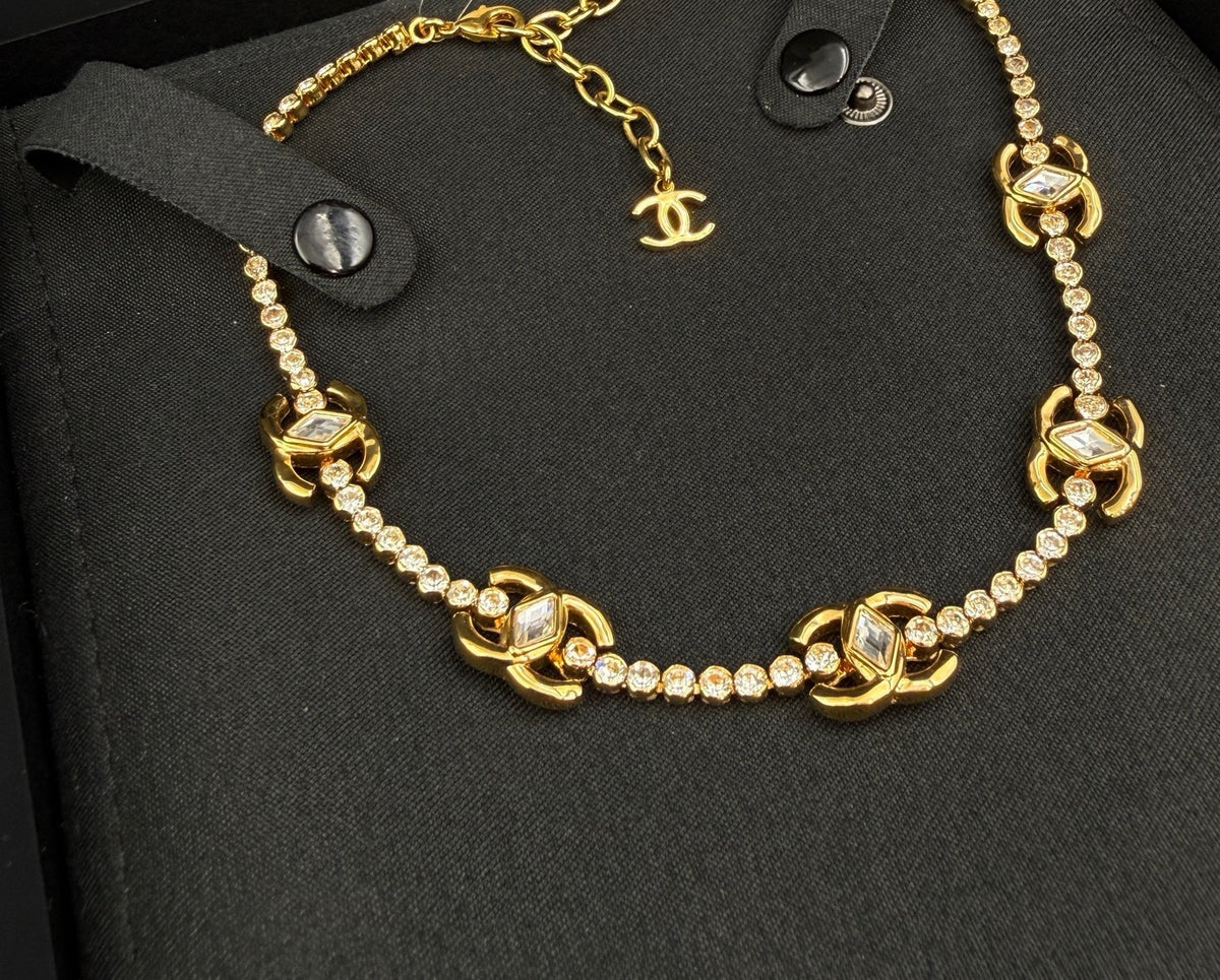 Chanel - Other - Crystal - Gold