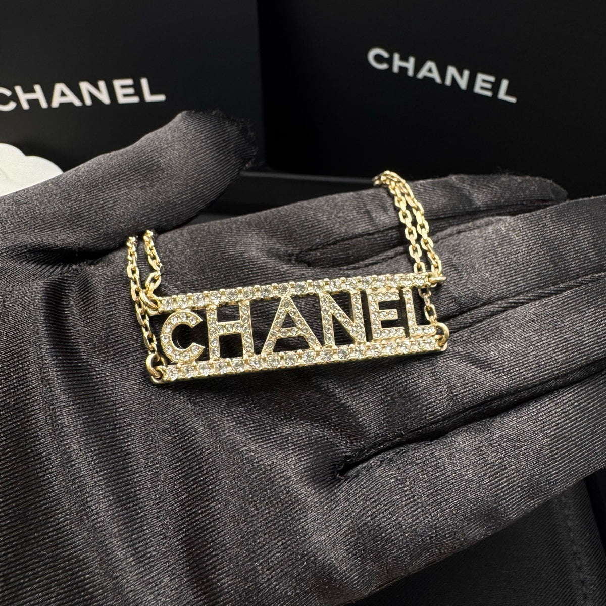 Chanel - Other - Crystal - Gold
