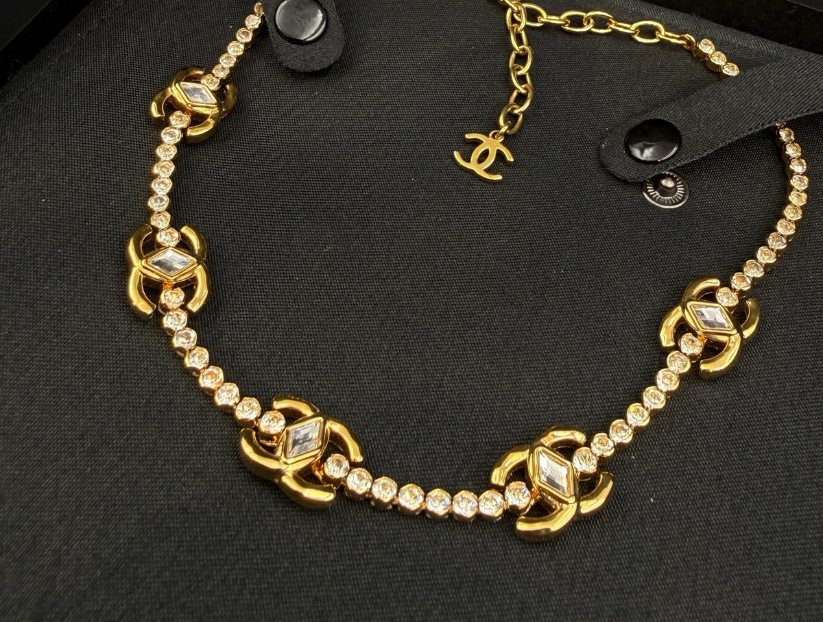 Chanel - Other - Crystal - Gold