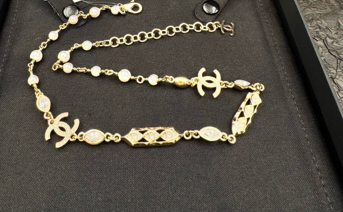 Chanel - Other - Crystal - Gold