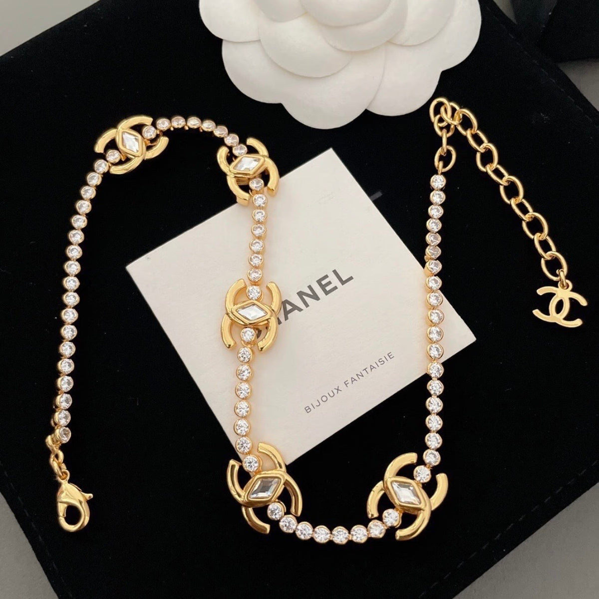 Chanel - Other - Crystal - Gold