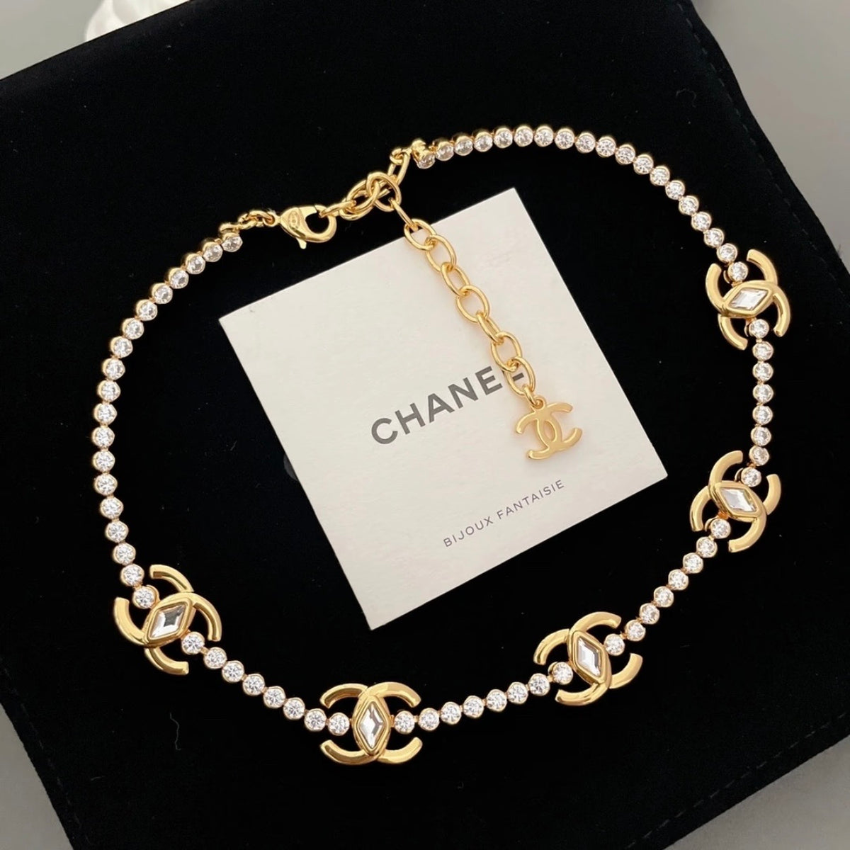 Chanel - Other - Crystal - Gold