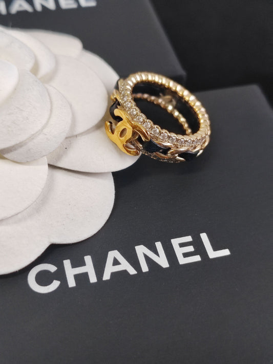 Chanel - Other - Crystal - Gold - (53)