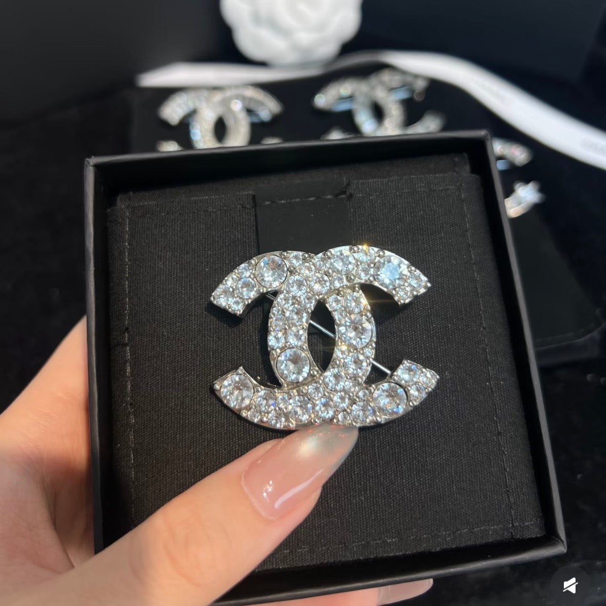 Chanel - Other - Crystal - Silver