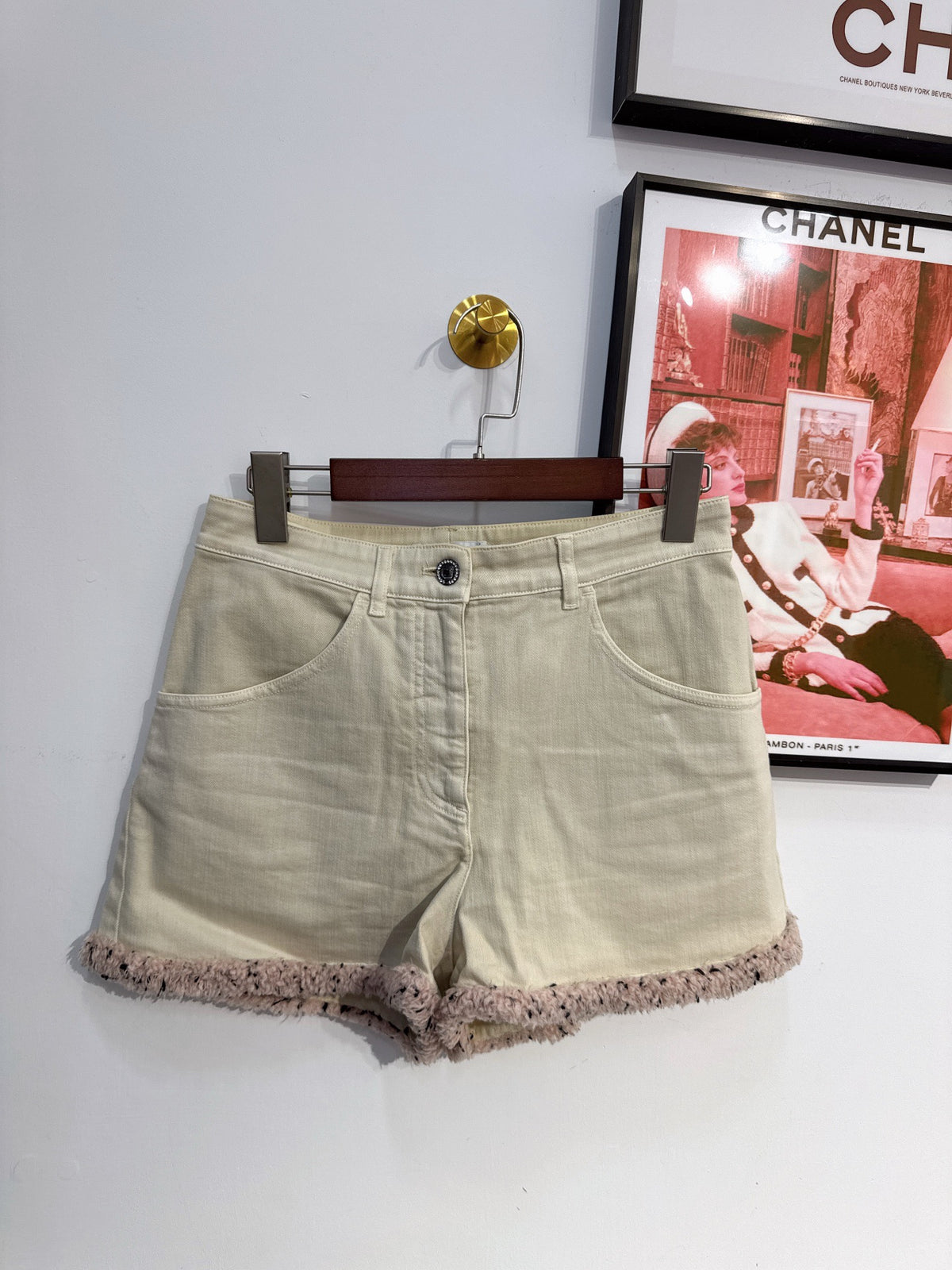 Chanel - Other - Denim - Jeans - Beige - (36)
