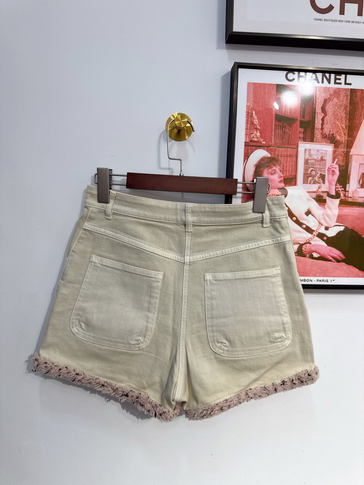 Chanel - Other - Denim - Jeans - Beige - (36)