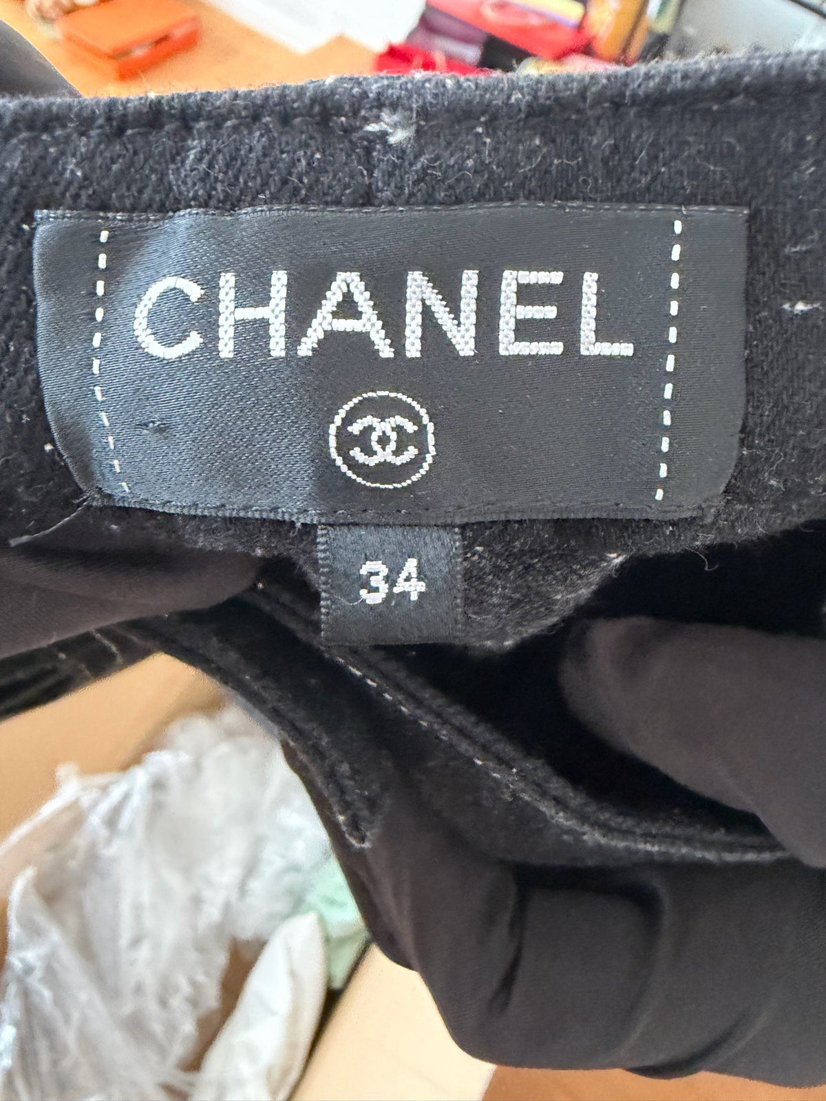 Chanel - Other - Denim - Jeans - Black - (34)