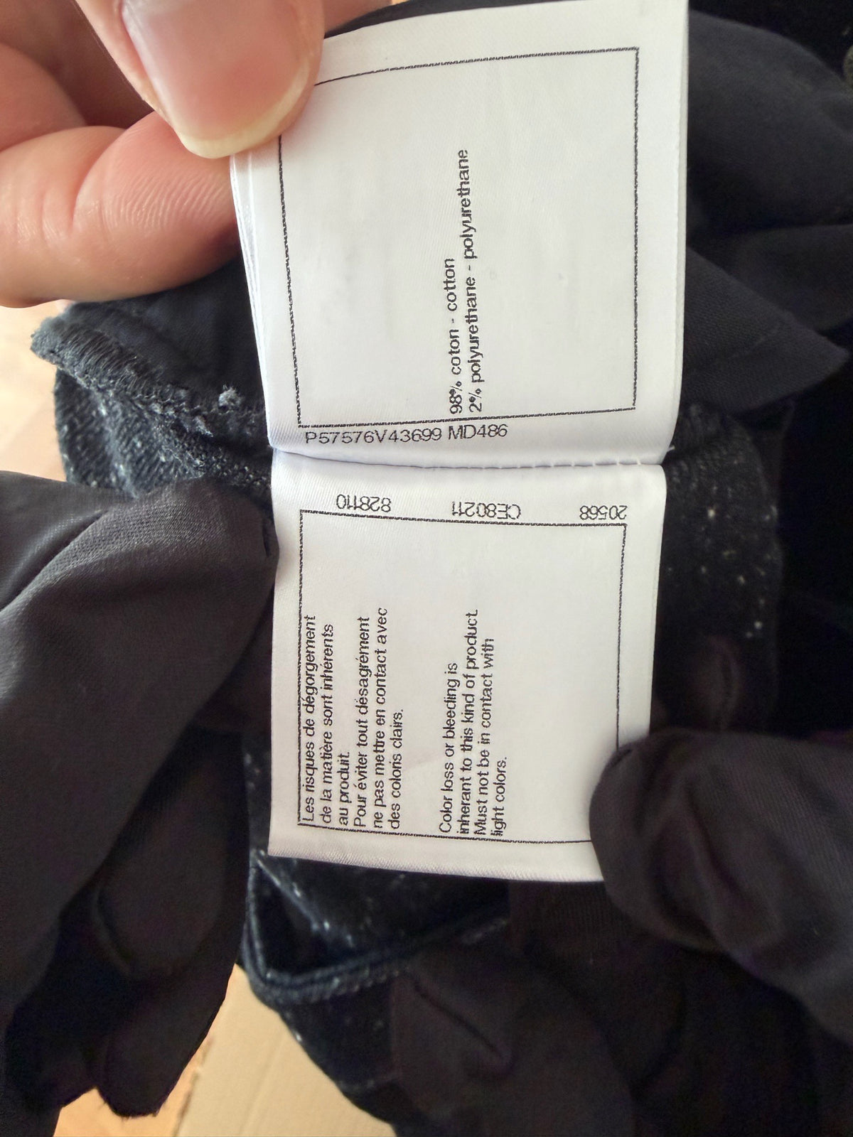 Chanel - Other - Denim - Jeans - Black - (34)