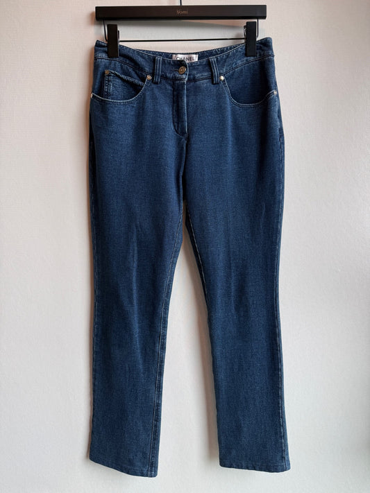 Chanel - Other - Denim - Jeans - Blue - (38)