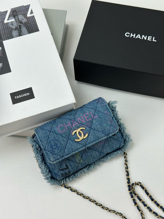 Chanel - Other - Denim - Jeans - Blue - (mini)