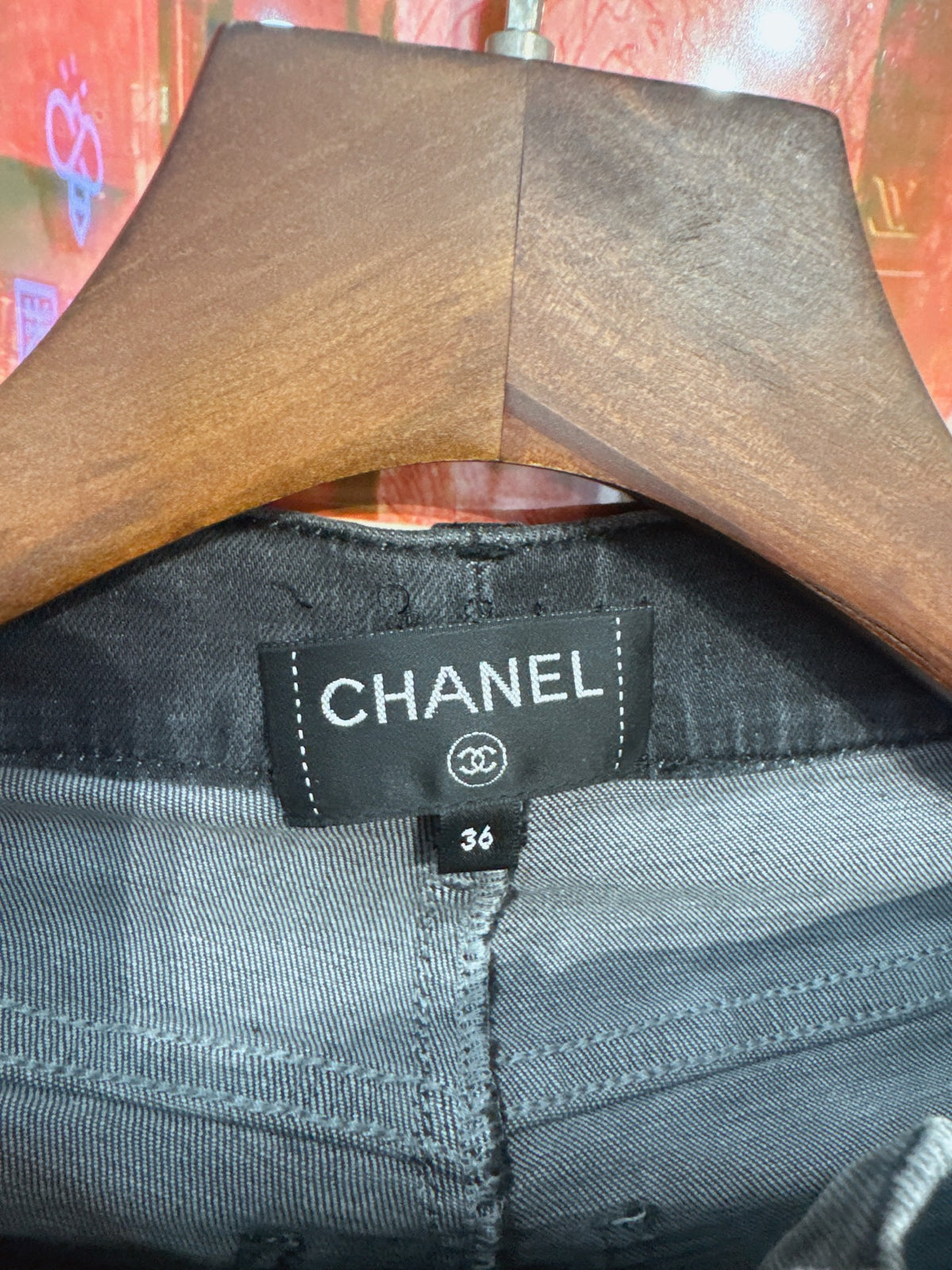 Chanel - Other - Denim - Jeans - Grey - (36)