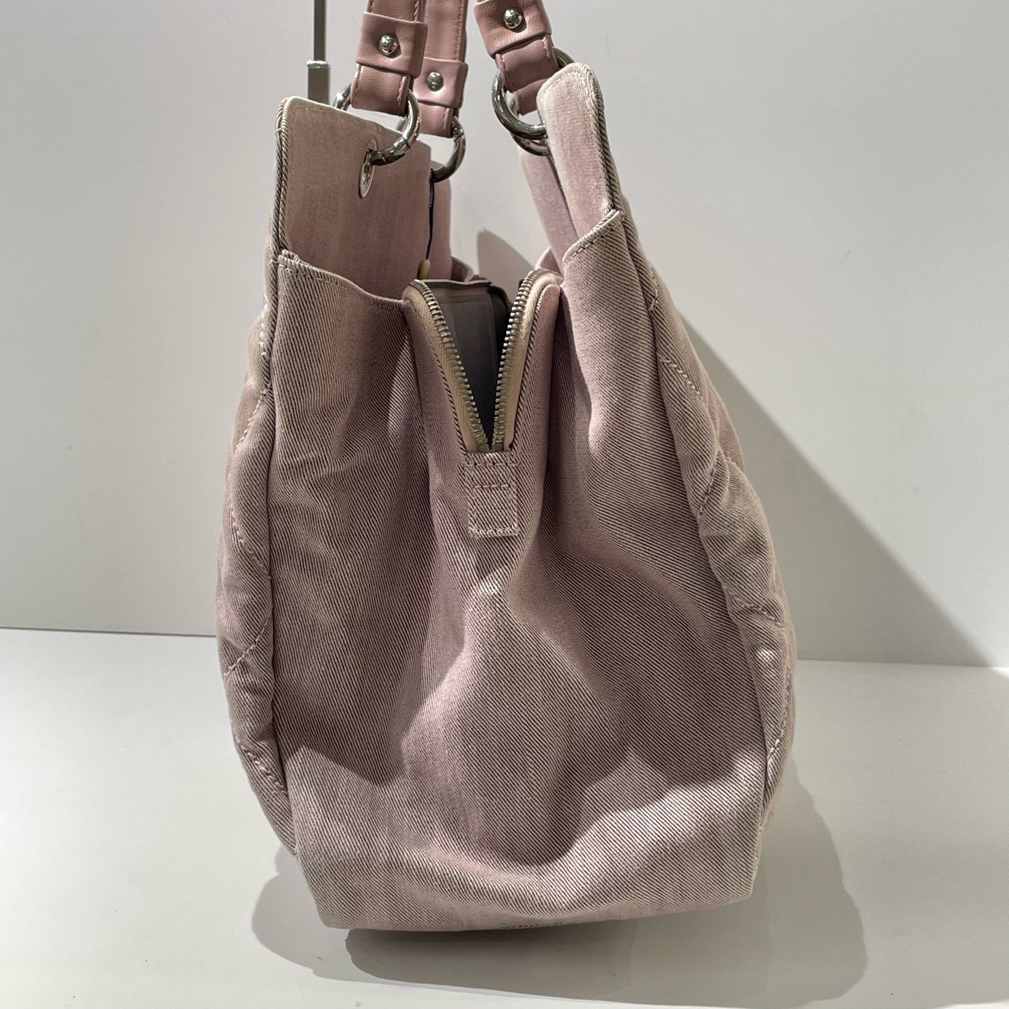 Chanel - Other - Denim - Jeans - Pink - (Large)