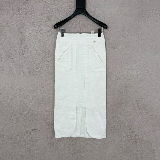 Chanel - Other - Denim - Jeans - White - (36)