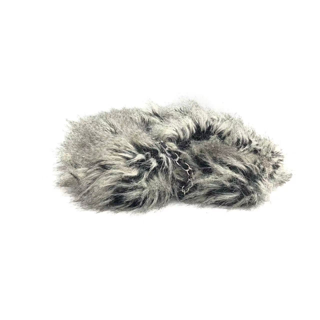 Chanel - Other - Faux fur - Grey - (medium)