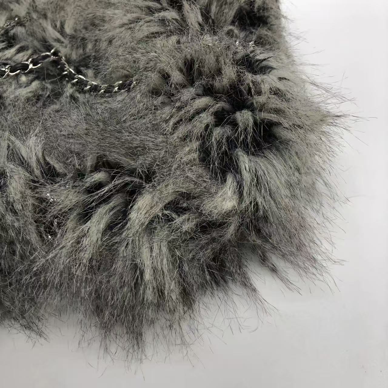 Chanel - Other - Faux fur - Grey - (medium)