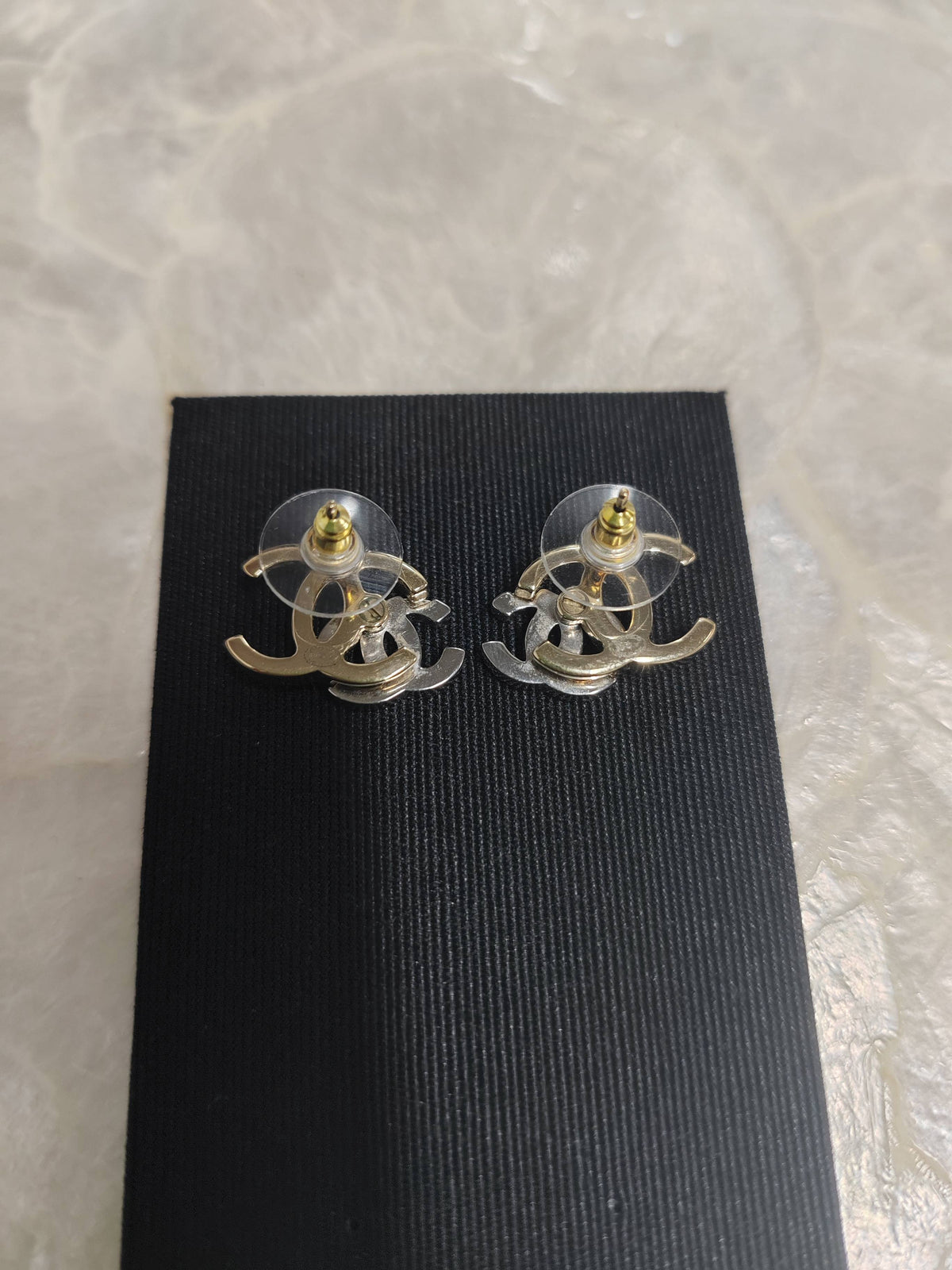 Chanel - Other - Gold-tone and silver-tone metal with clear crystal embellishments - Multicolour