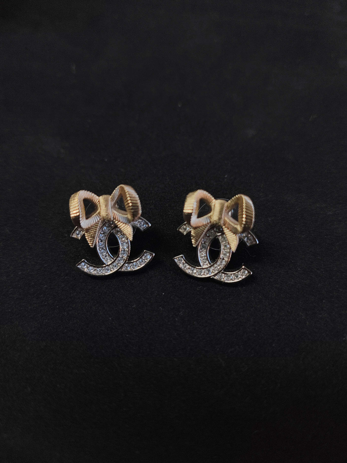 Chanel - Other - Gold-tone and silver-tone metal with crystal embellishments. - Multicolour