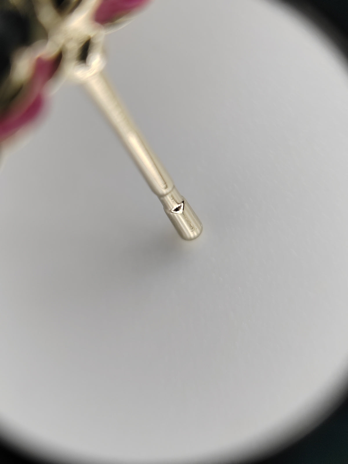 Chanel - Other - Gold-tone base metal with black and pink leather accents; precise alloy unspecified. - Multicolour