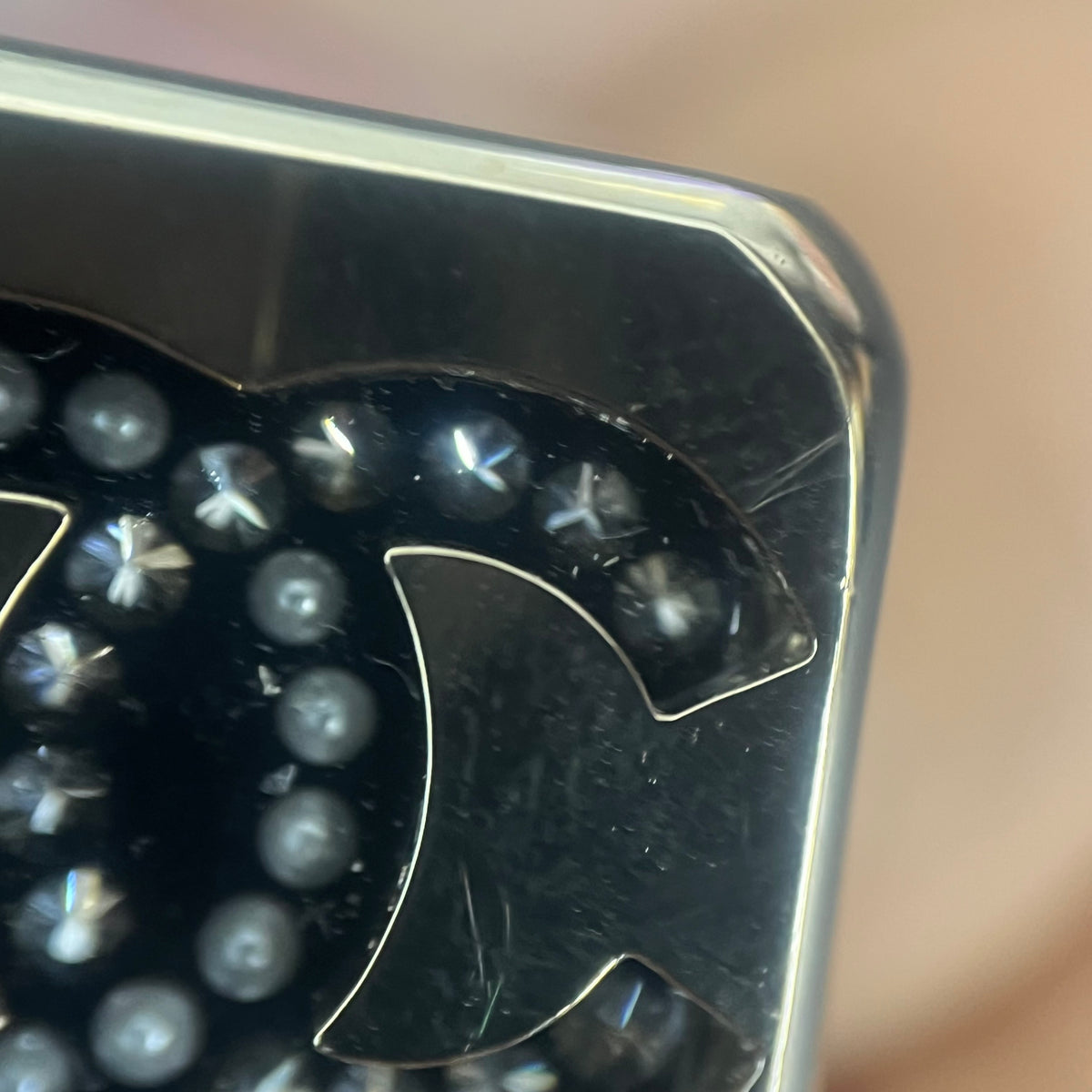 Chanel - Other - Gold-tone base metal with imitation pearls and glass rhinestones. - Gold