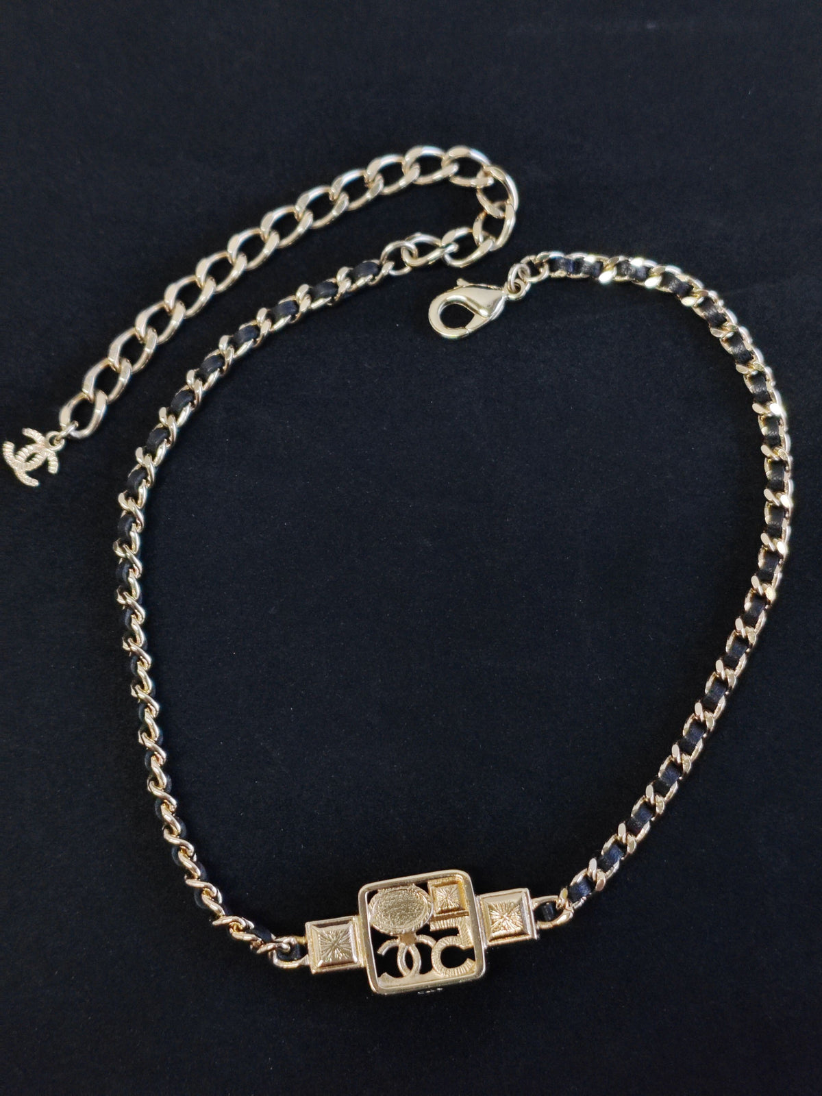 Chanel - Other - Gold-tone base metal with rhinestone and faux pearl embellishments. - Multicolour