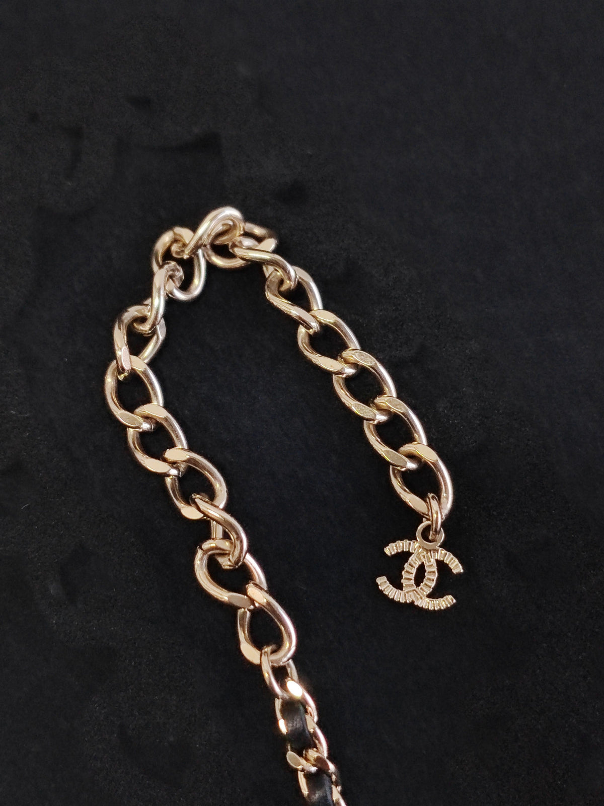 Chanel - Other - Gold-tone base metal with rhinestone and faux pearl embellishments. - Multicolour
