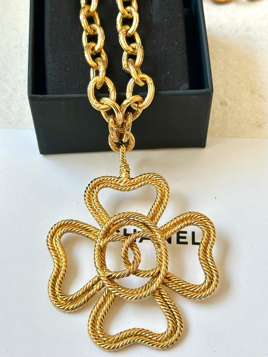 Chanel - Other - Gold-tone costume metal; composition not specified. - Gold