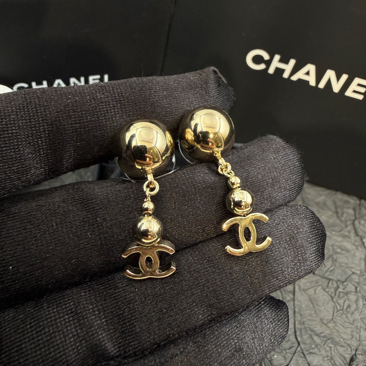Chanel - Other - Gold-tone finish; base alloy not specified. - Gold