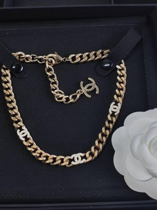 Chanel - Other - Gold-tone metal; base metal composition unspecified. - Gold