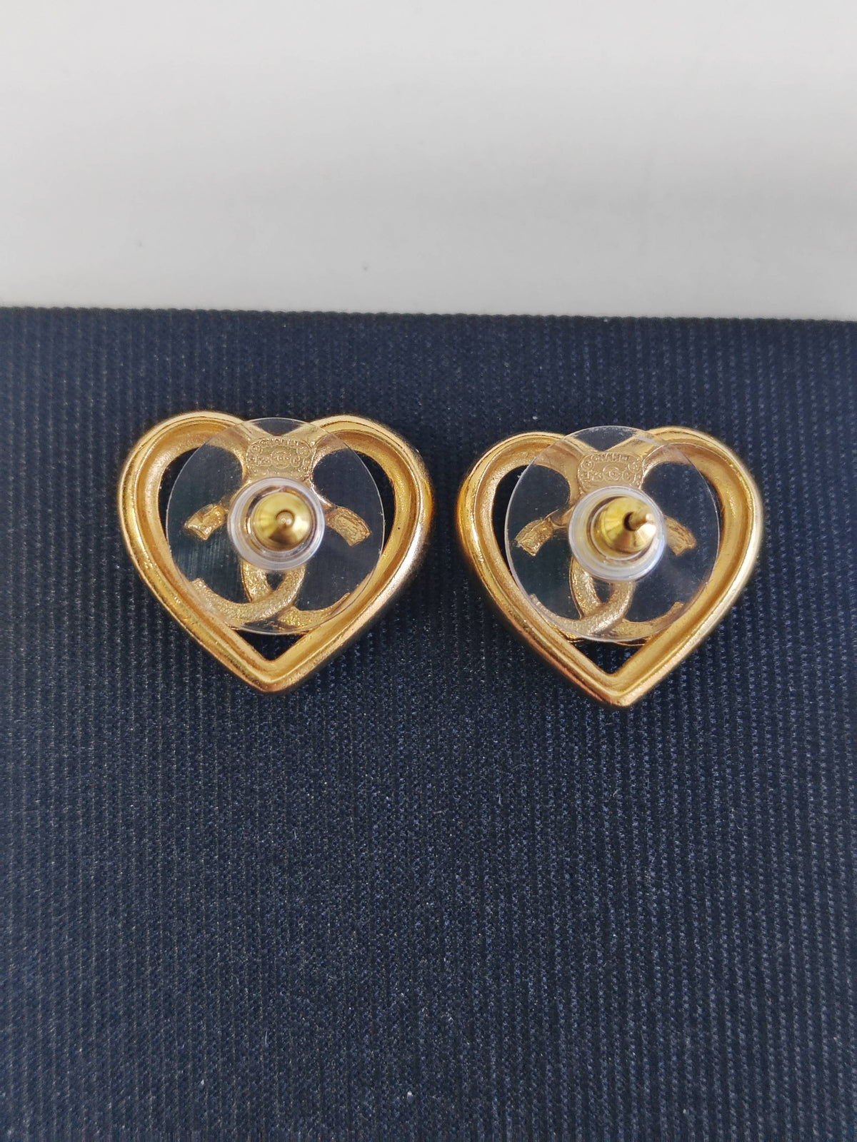 Chanel - Other - Gold-tone metal with clear crystal embellishments; exact composition not confirmed. - Gold