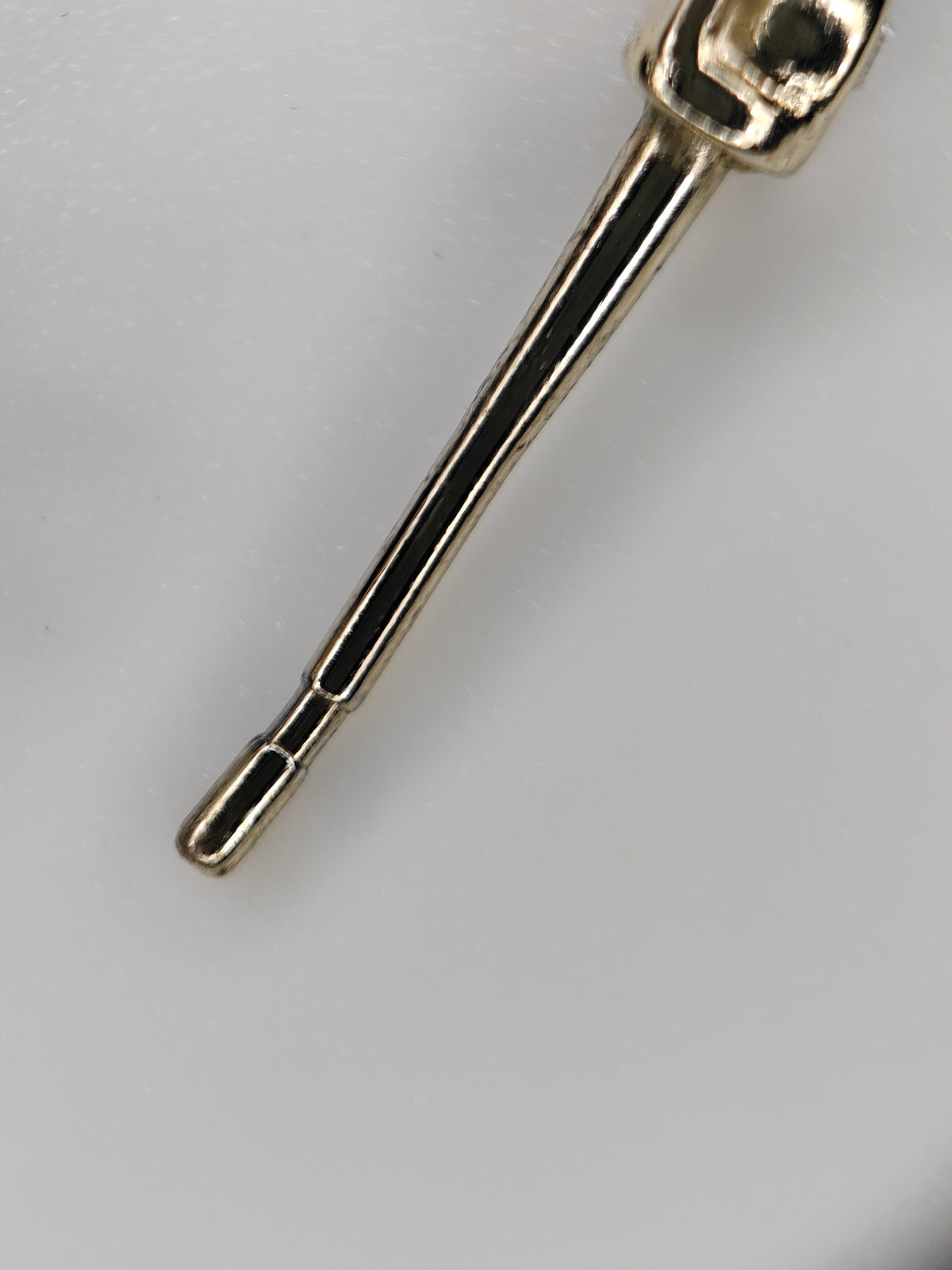 Chanel - Other - Gold-tone metal with clear glass rhinestones, black accents and a faux pearl accent. - Gold