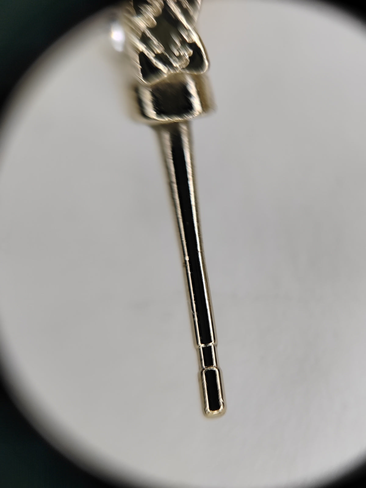 Chanel - Other - Gold-tone metal with clear glass rhinestones. - Gold