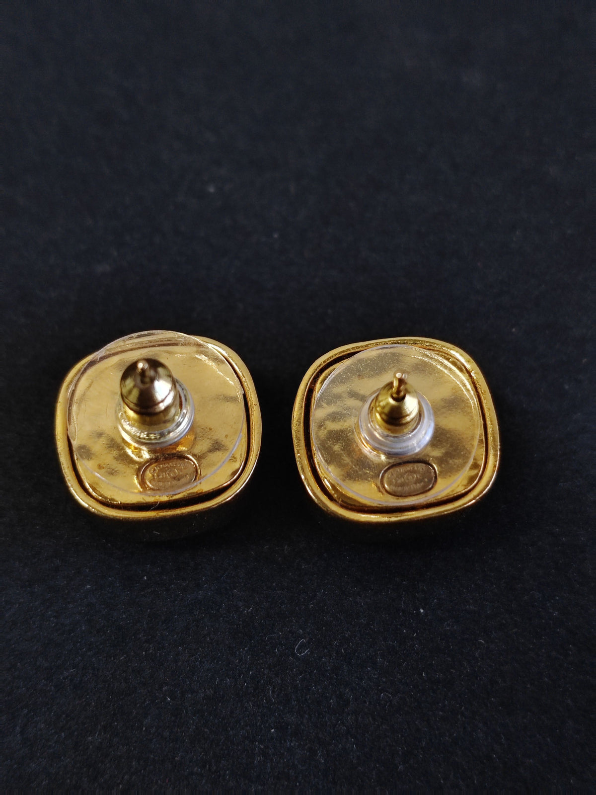 Chanel - Other - Gold-tone metal with clear rhinestone accents; exact composition is not confirmed. - Gold