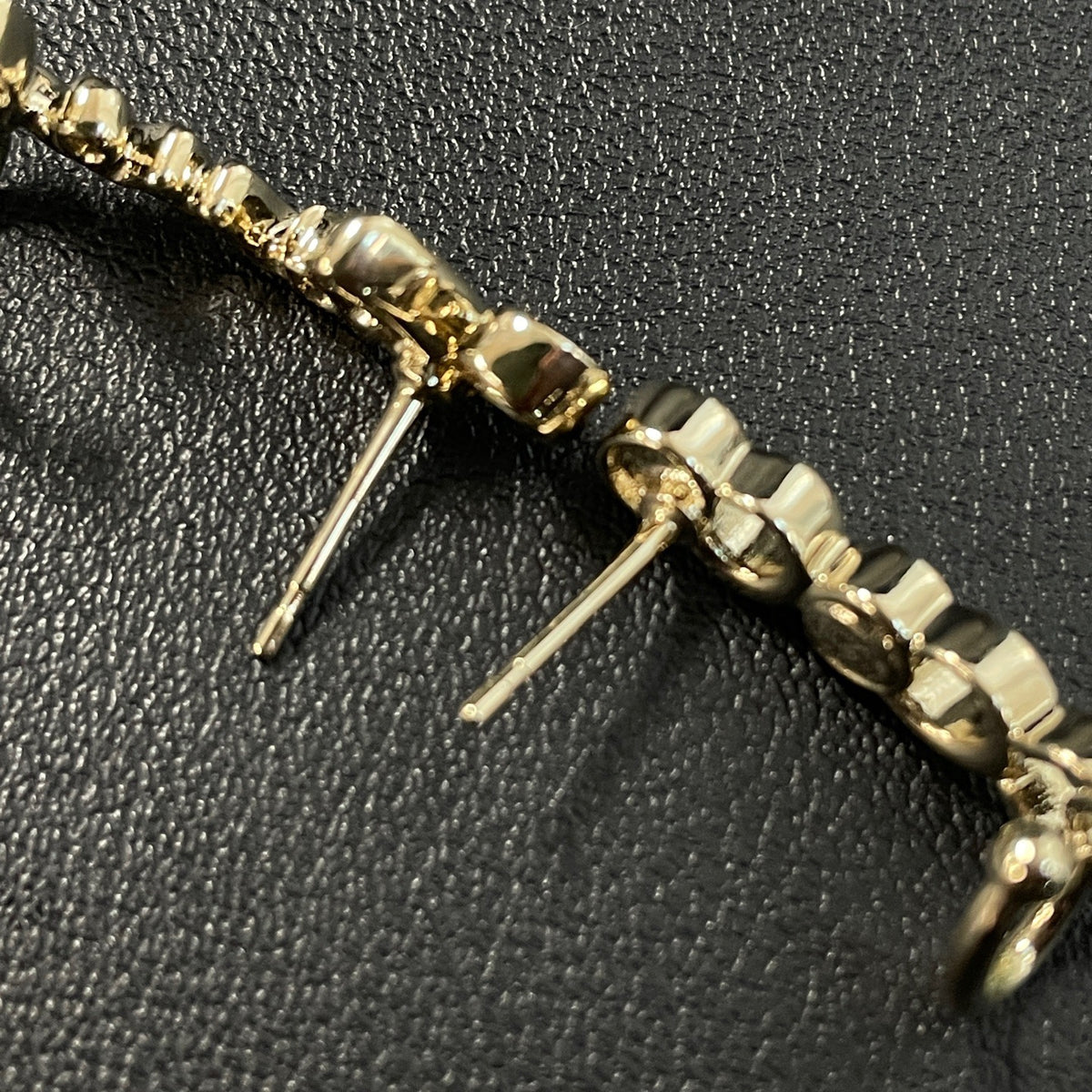 Chanel - Other - Gold-tone metal with clear rhinestone embellishments; exact composition not verified. - Gold