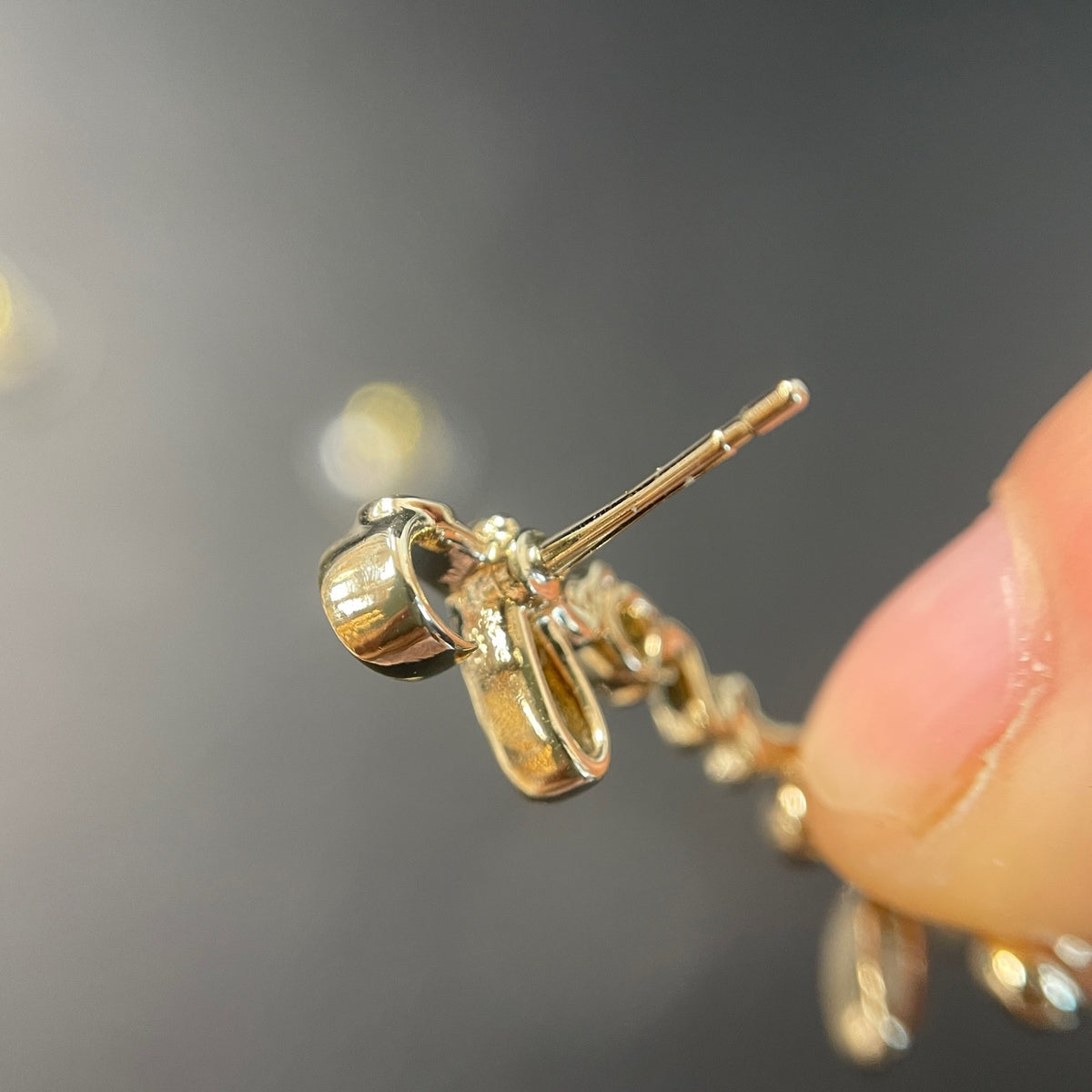Chanel - Other - Gold-tone metal with clear rhinestone embellishments; exact composition not verified. - Gold