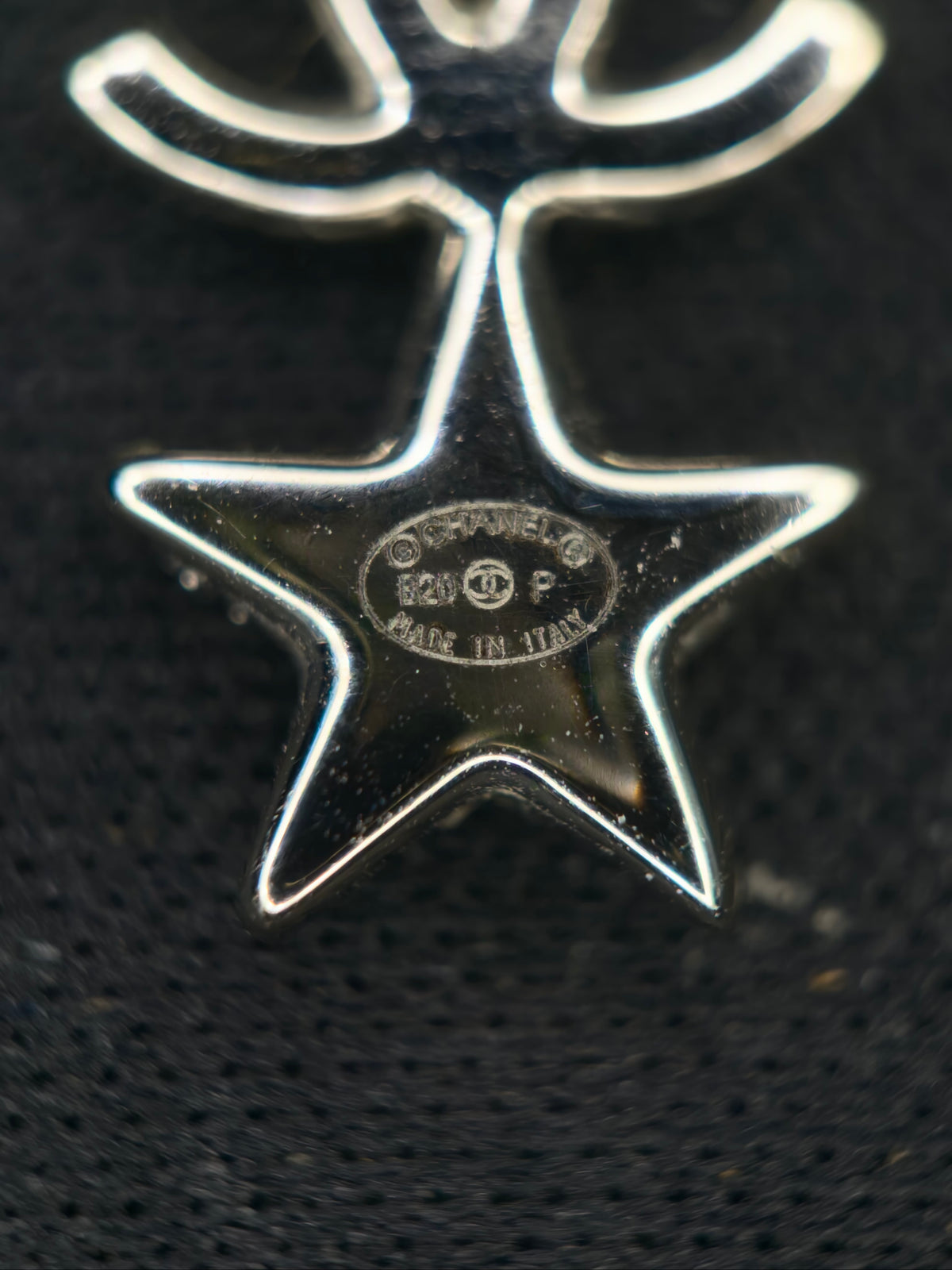Chanel - Other - Gold-tone metal with clear rhinestone embellishments - Gold
