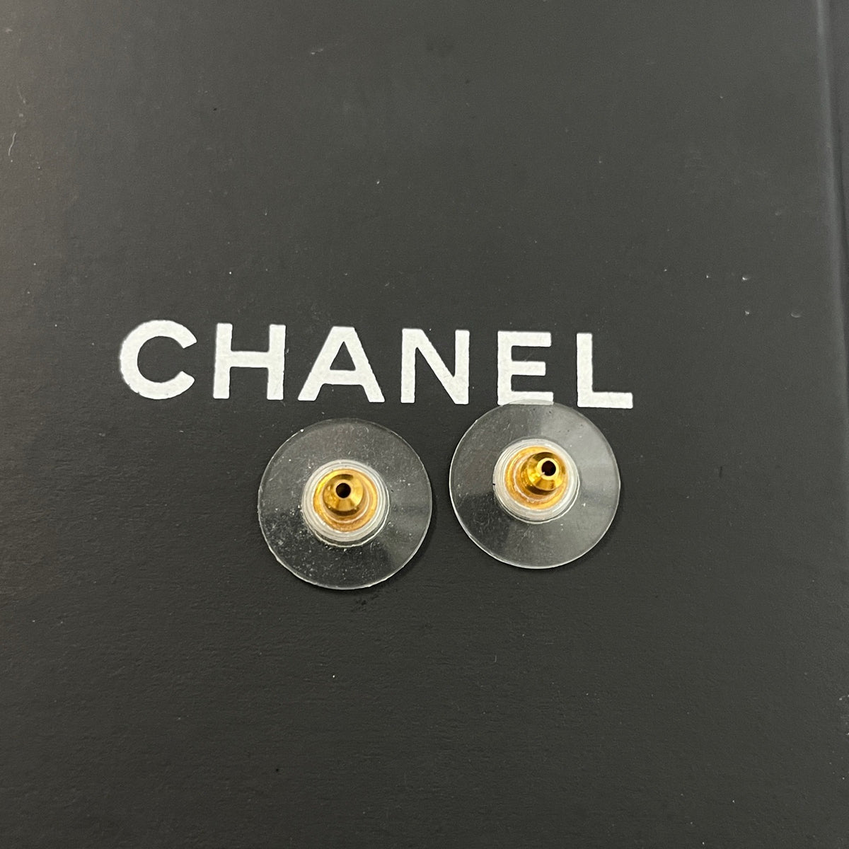 Chanel - Other - Gold-tone metal with clear rhinestones - Gold